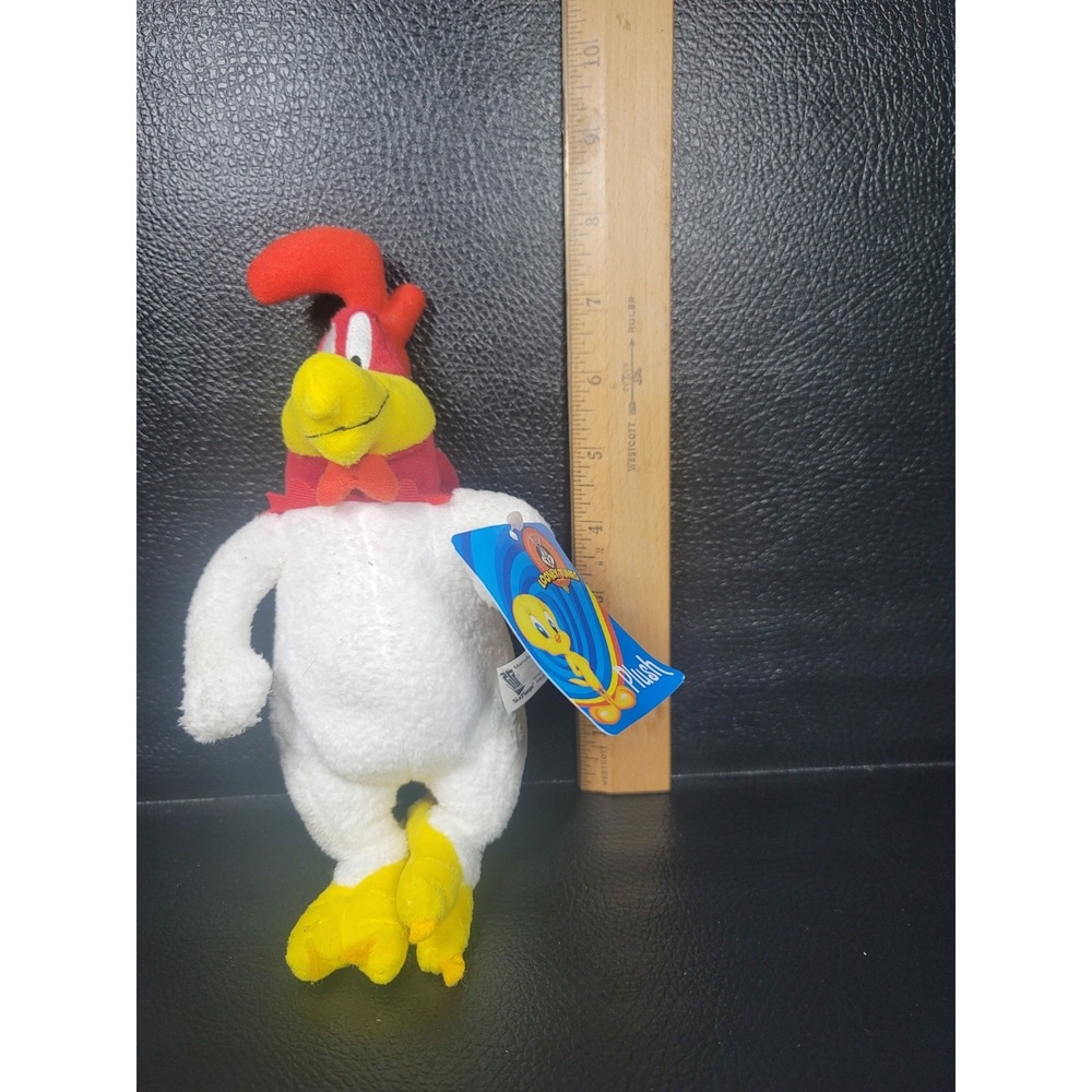 Vintage 1997!! Looney Tunes Foghorn Leghorn Plush Stuffed Doll Toy Figure Movie